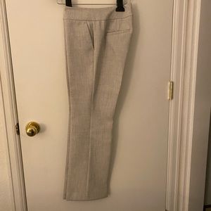 Anne Taylor light grey signature slacks 4P